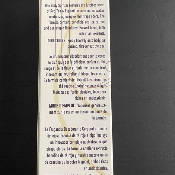 COPY - Mary Kay Red Tea & Fig Body Spritzer!! ❤️❤️ - Picture 4 of 7